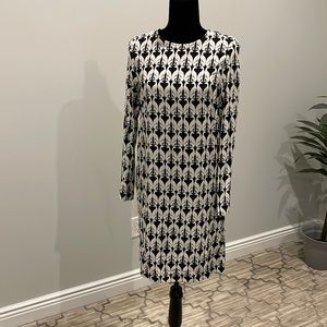 Printed sheath dress